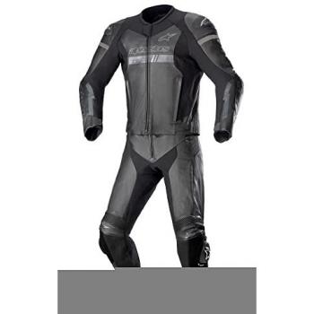 ALPINESTARS GP Force Chaser 2PC Suit, Combinaison moto deux-pièces, Noir-Noir