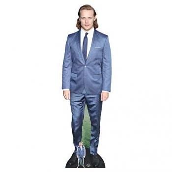 Statue décorative Sam Heughan 190 cm en carton – Design contemporain