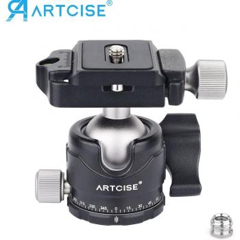 Low Profile Universal Ball Head Tripod with Quick Release for DSLR Monopod EB30S