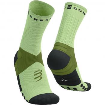 Chaussettes Compressport Ultra Trail V2.0 Vert Clair T2