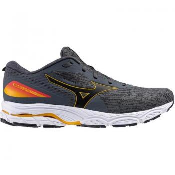 Mizuno Running Wave Prodigy 5 Preto Vermelho J1GC2310-5 Cinza