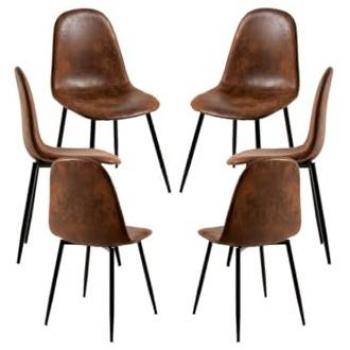 Sillas Comedor Black Teok Polipiel