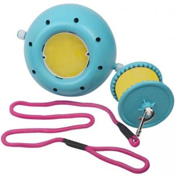 Likit Support de Divertissement avec Ballon de Jeu Aqua Taille Unique