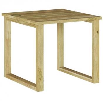 Table de Soleil en Bois Imprégné 40 x 40 x 36 cm