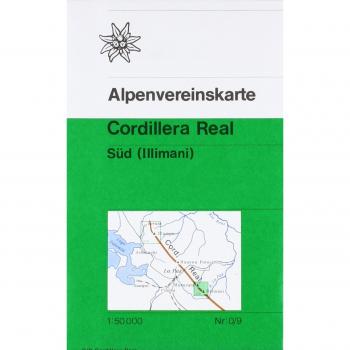 DAV Alpenvereinskarte 0/9 Cordillera Real Süd
