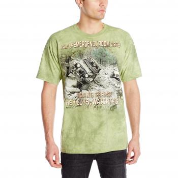 MountainKrankenhaus Trekking T-Shirt Grün, Größe M