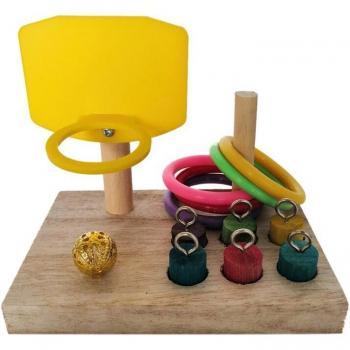 Basketball Toy for Parakeet