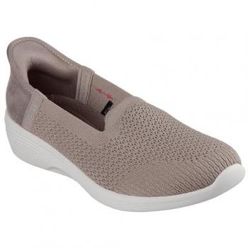 Skechers Arya Slip-On Schuhe in Natur, Größe 37, Vegan