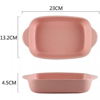 High-Temperature Ceramic Cheese Pan