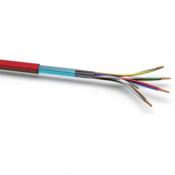 Système d'alarme incendie câble rouge 2×2 mm² 500 m – Voka Kabelwerk
