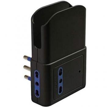 Canguro 10A P11+USB – Spina S11 in Nero