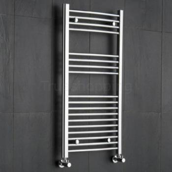 Chrome Heated Towel Radiator (Rad Rail) 1000 mm × 500 mm