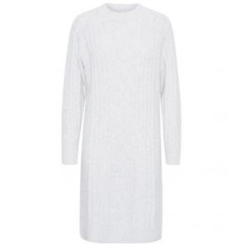 B.young Strickkleid in Marshmallow Melange