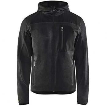 Blaklader Veste Tricotée, Gris foncé/Noir, Taille XS