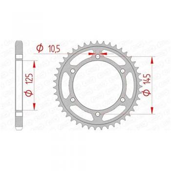 AFAM Steel Rear Sprocket 1260344
