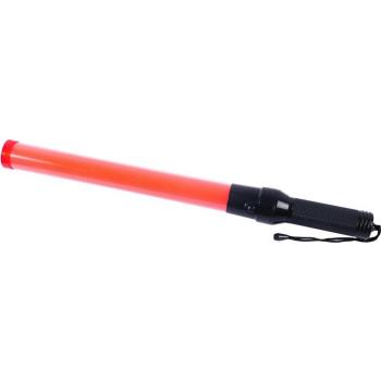 2pcs Battery Operated LED Traffic Baton with Anti-Slip Handle