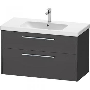 Duravit D-Code Wandhänger WC‑Unterbau 98,4 cm – 2 Schubkästen, Siphon‑Ausschnitt