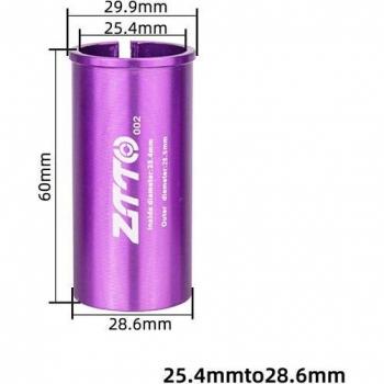 Tube de réduction CNC pour tige de selle VTT