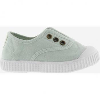 Sneakers für Kleinkinder aus Leinen mit Gummizug, Victoria 1915