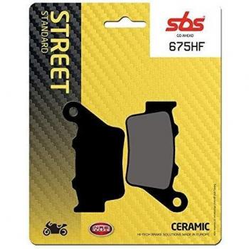 SBS 675HF Street Ceramic Premium Bremsbelag – Honda CB