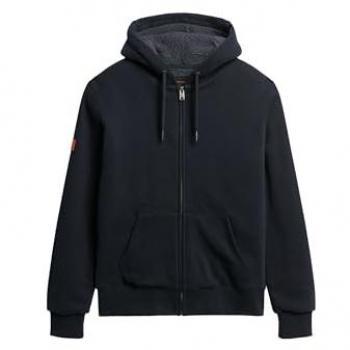 Sweat Zippé Superdry Doublé en Peau Lainée Taille XXL