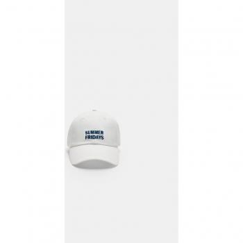 Summer Fridays White Stradivarius Cap OS