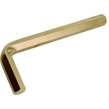 Funkenfreier Schraubenschlüssel – Sechskantwinkel, 10 mm (112×40 mm)