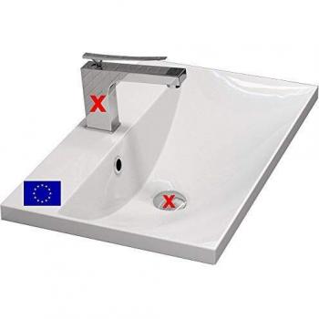 Malua Eckwaschbecken 60 × 35 cm – Premium Mineralguss