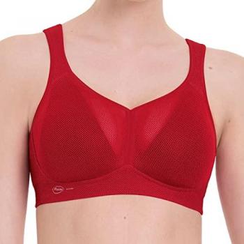 Anita Active Air Control Deltapad Sports Bra – Red, Size 36D