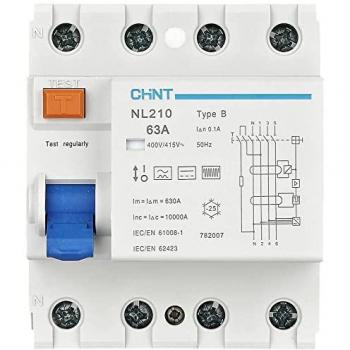 Chint 25A 100mA RCCB B/10kA