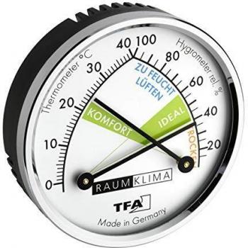 TFA Dostmann 45.2024 Thermo-/Hygrometer Silber