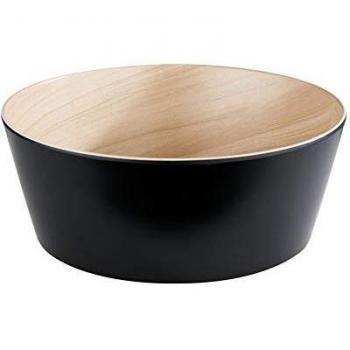 Frida Black & Wood Bowl 265 mm, 3.4 L
