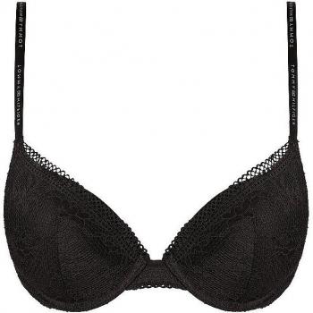 TOMMY HILFIGER Plunge BH Schwarz 80C für Damen