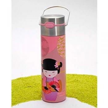 Théière nomade isotherme Leeza New Little Geisha en inox 500 ml