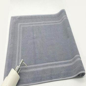 Machine Washable Cotton Towel Bath Mat