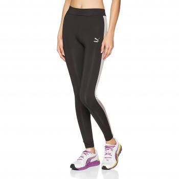 Puma Classics Logo EP T7 Pantalones, Mujer, (Castor Gris), XS