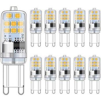 LED G9 2W 220-240V Risparmio Energetico 10 pezzi