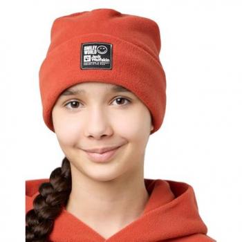 Jack Wolfskin, Jungen, Mütze, Smileyworld Teen Beanie, Rot