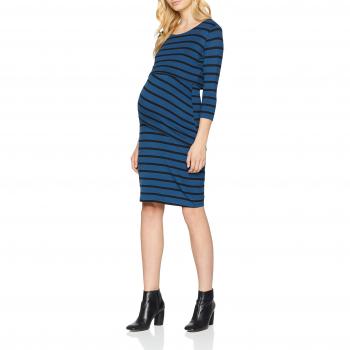 Noppies Damen 3/4-Ärmel Kleid Maud YD, Mehrfarbig