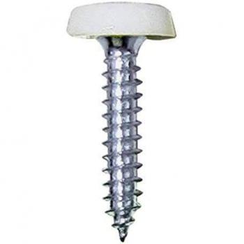 Number Plate Plastic Top Screw