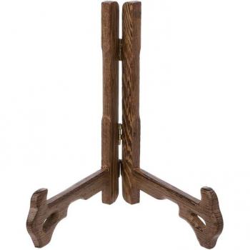 Chevalet en bois pour plateaux à thé 3-7 pouces