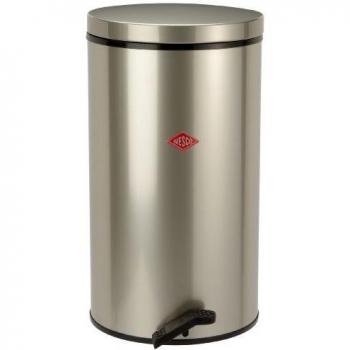 Wesco Gastro-Tretabfallsammler 32 Liter, neusilber
