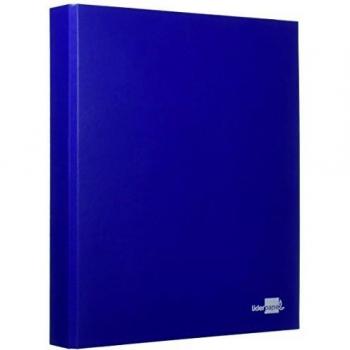 Capa Paper Coat 2 Anéis Azul 25 mm Liderpapel