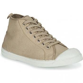 Bensimon Women's TENNIS STELLA High-Top Trainers in Beige