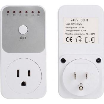 US 10-Hour Timer Switch with Energy Meter