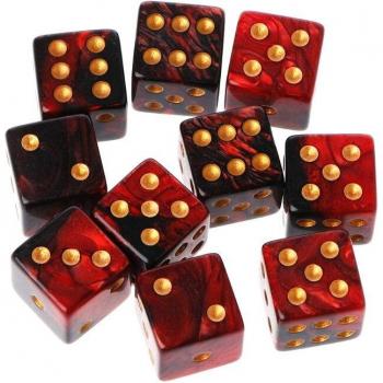 Dado Acrílico 6 Lados