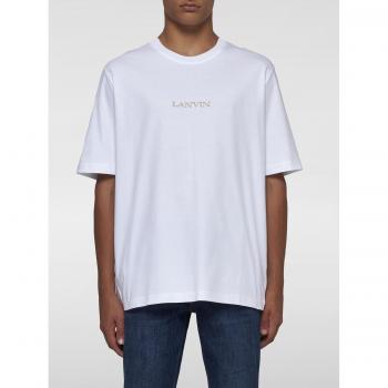 LANVIN Casual White T-Shirt for Men