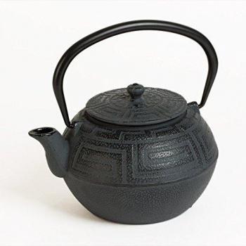 Théière en fonte avec filtre inox 1.2 l zen gris Table passion