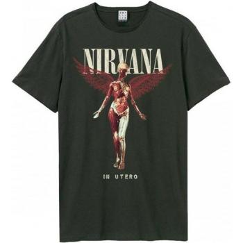 T-shirt Amplifié Nirvana In Utero 3XL pour Adultes Charbon de Bois