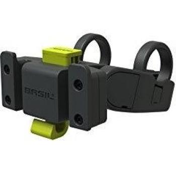 Grüner Basilikum-Tellerlenker Halter – Grau